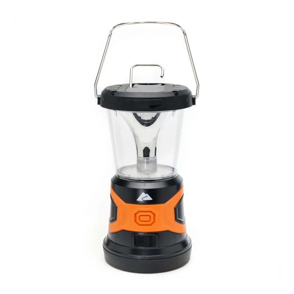 

1500 Lumens LED Hybrid Power Lantern with Rechargeable Battery and Power Cord outdoor camping equipment camping gadgets