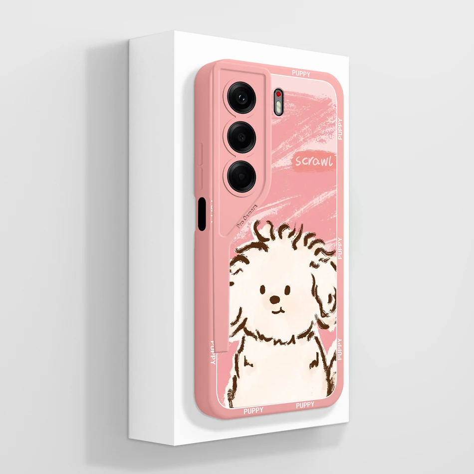 Trendy Creative Soft High-Quality Liquid Silicone Phone Case - Durable Bumper Back Cover