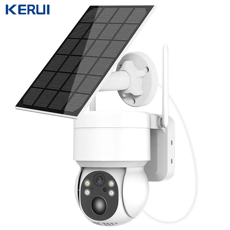 

IP-камера видеонаблюдения KERUI, 4 МП, водонепроницаемая, IP68, 8 Вт