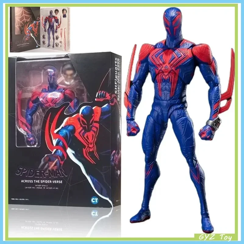 

2099 Человек-паук поперек к паука часть один S.H. Фигурс Человек-паук 2099 Shf фигурки героев игрушки Ко модель подарок на день рождения для детей