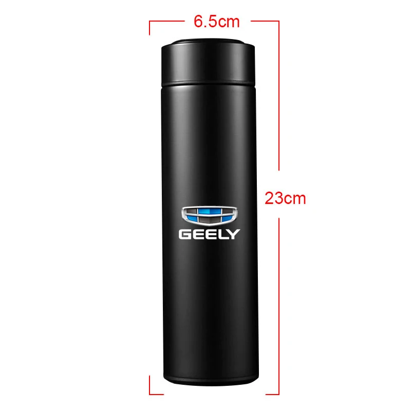 자동차 지능형 스테인레스 스틸 단열 컵, Geely GX 3 2023 Emgrand 7 EC7 EC8 EC715 EC718 Englon EC7-RV EC718-RV