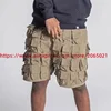 Flaneur 58 Pocket Cargo Work Shorts Men Women Ultra Multi Pocket Functional Drawstring Breeches 5