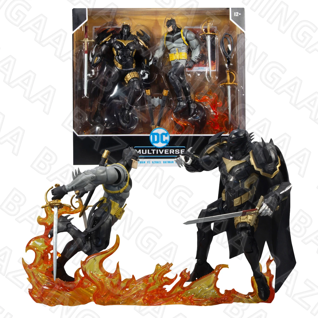 Mcfarlane Dc Action Figure Anime, Maldição Multiverse Original, Cavaleiro  Branco, Boneca da Coleção Azrael, Brinde de Brinquedo Infantil, 18cm -  AliExpress