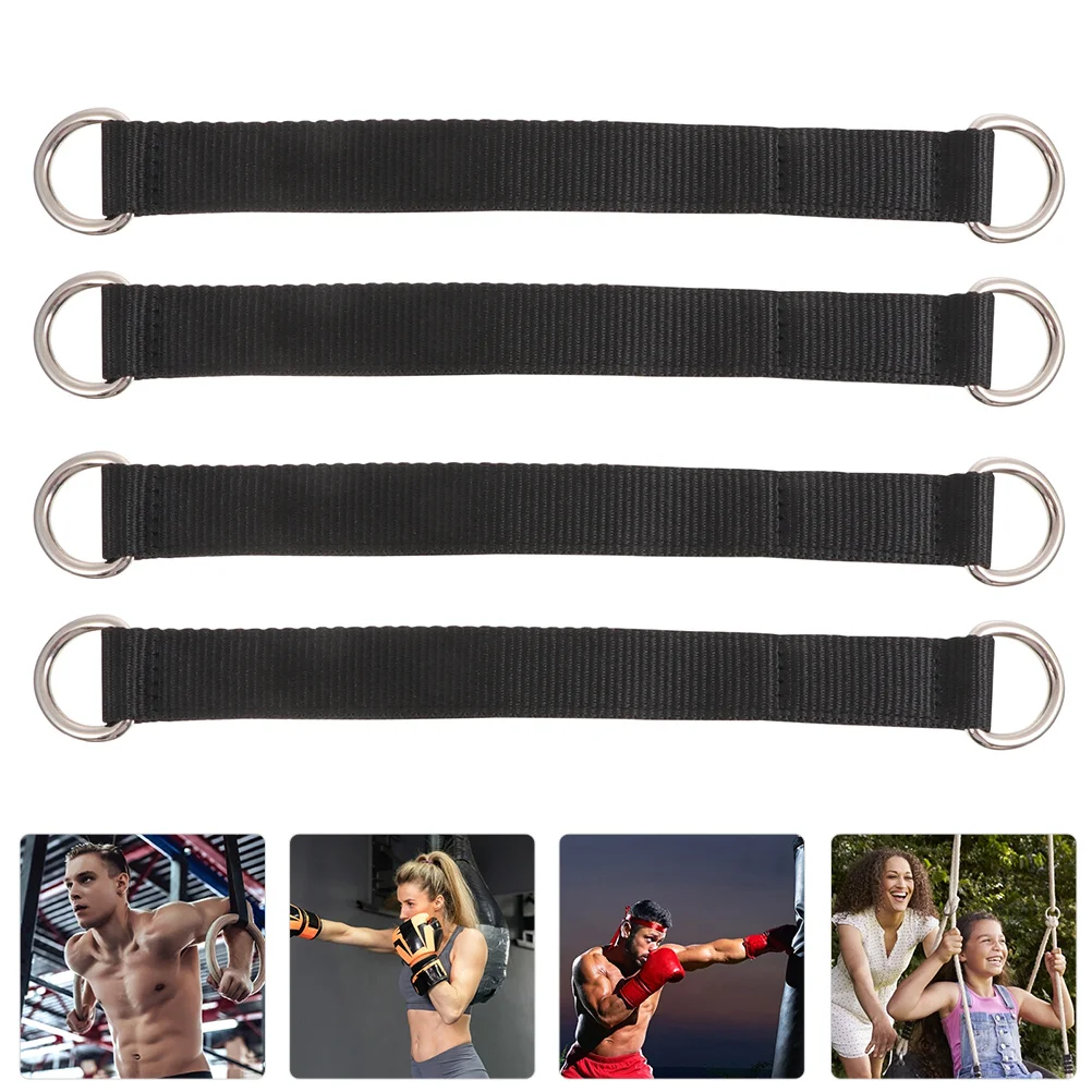 

4 Pcs Pull Up Assist Bands Fitness Bar Hanging Straps Swing Hanging Belts