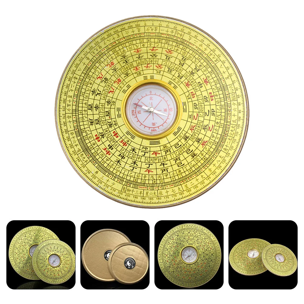 

Compass Chinese Ancient Retro Vintage Portable Decorative Prime Alloy Camping Traditional Outdoor