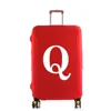 Luggage Cover Protector Elastic Dustroof Fashion Suitcase Dust Cover Fit 18-28 Inch Trolley Baggage 26 White Letter Name Print 2