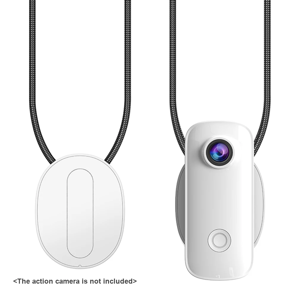 SJCAM 미니 액션 카메라 마그네틱 랜야드 조절식 목 스트랩, SJCAM C200, C100, C100 + 스포츠 카메라 액세서리