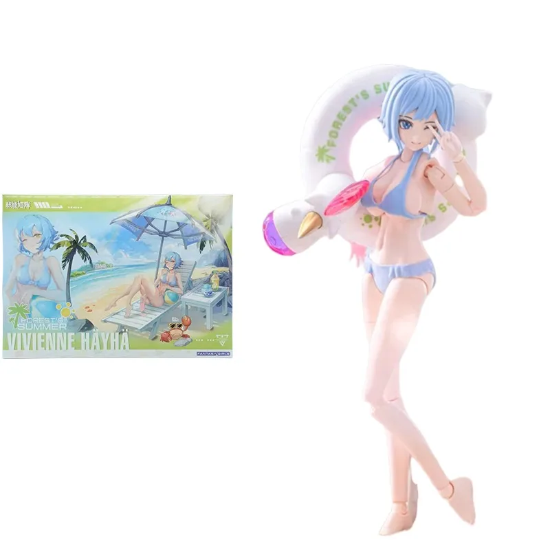 Оригинальная аниме-фигурка NUKE MATRIX, летний слитный костюм вьюнь хехи, лиса, охота, мобильный костюм, экшн-фигурка для девочек, игрушки для детей, подарок