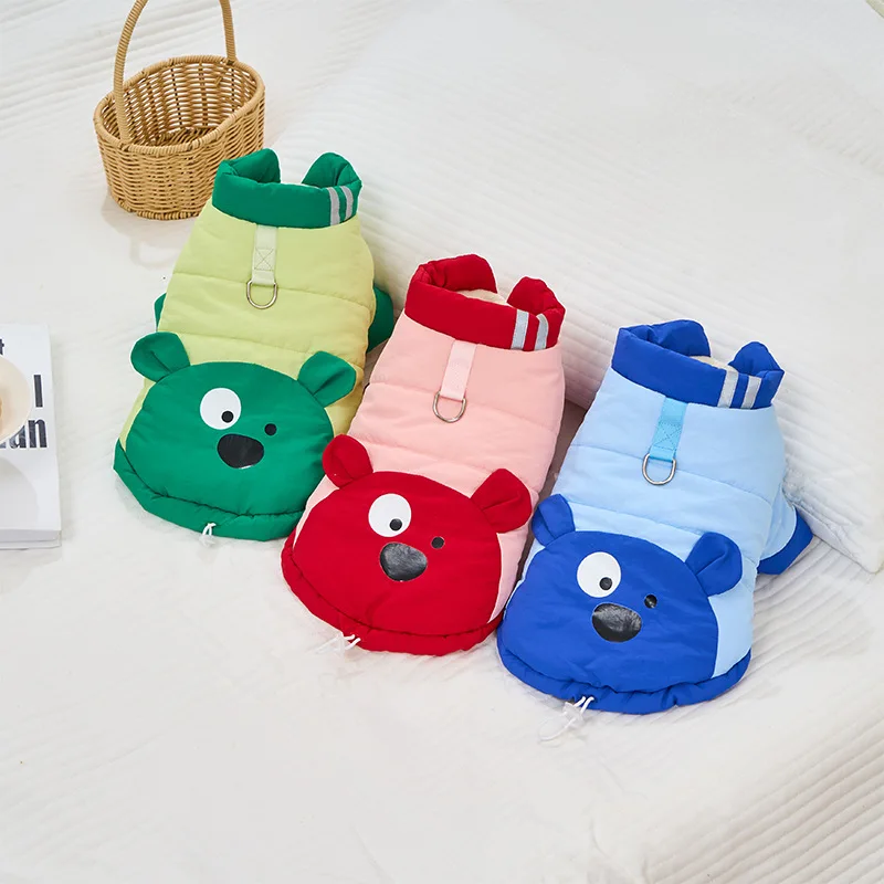 Winter Dog Coat Fleece Pet Jacket For Small Medium Dogs Warm_voghion.com