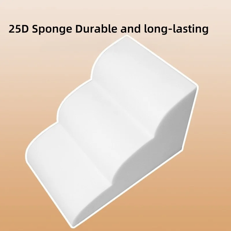 Pet 2/3/4 Steps High Density Foam Dog Stairs Ramps Non-Slip Pet Steps for Older Dogs with Joint Pain Sofa Bed Ladder for Cat