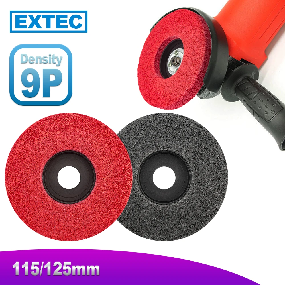 2pcs 115/125mm 9P Nylon Unitized Abrasive Disc For Grinding Deburr Finishing Blending On All