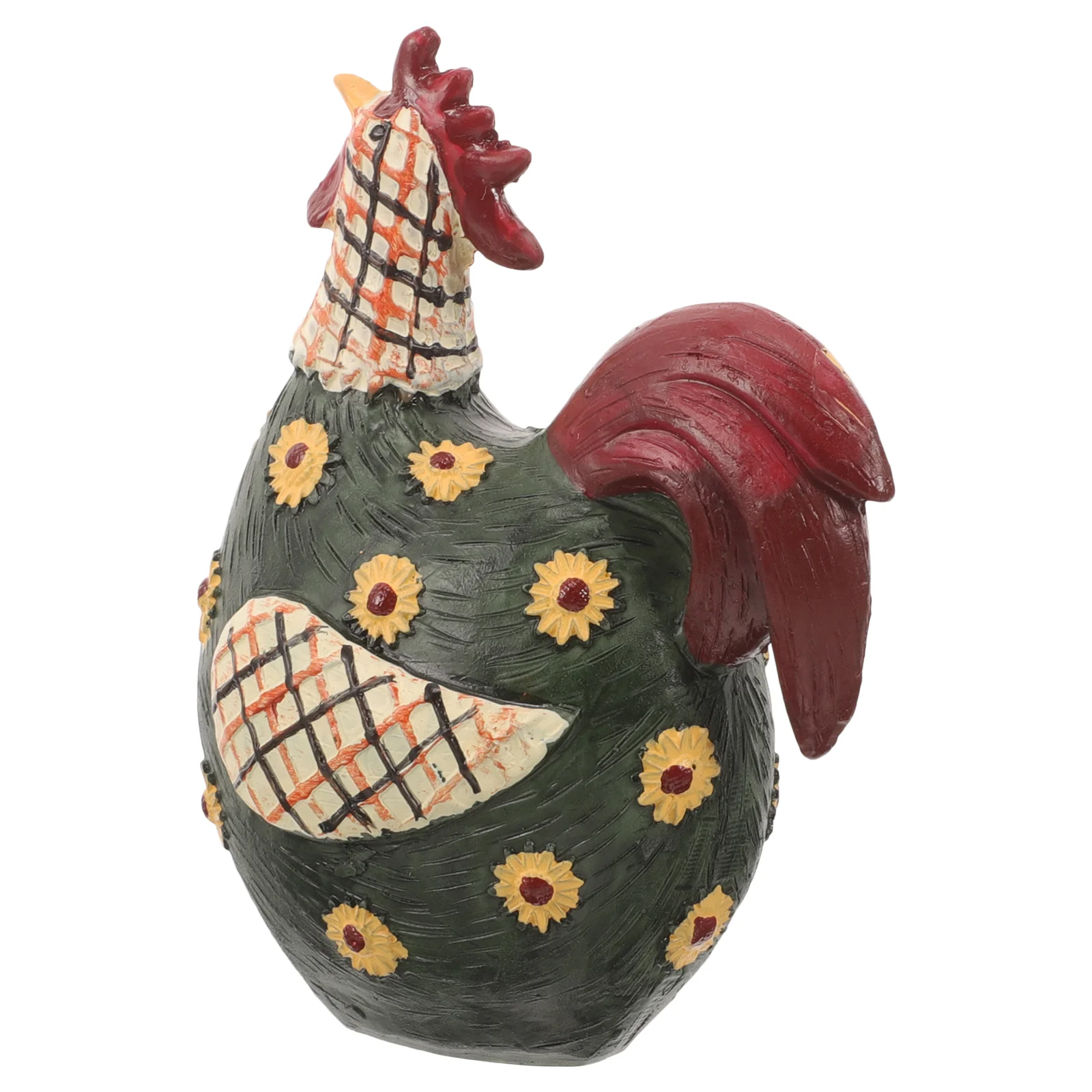 

Easter Resin Chicken Statue Chicken Figurine Easter Resin Animal Table Ornament