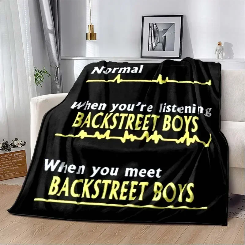 Backstreet Boys music Blanket, Lightweight Warm Insulation Sofa Bed Office Car knee pads Blankets,Decke,couverture,stragulum 5