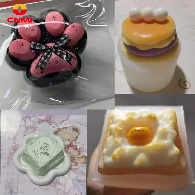 5g 5pcs Liquid Silicone Color Paste Oily Solid Color DIY Pinch AB Silicone Glue High Concentration Coloring Mold Tools
