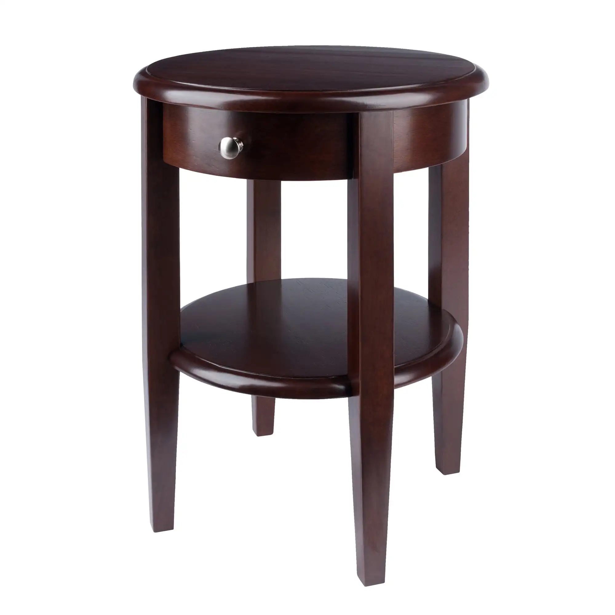 

Winsome Wood Concord Accent, End Table, Walnut Finish furniture side table coffee table living room table coffee tables