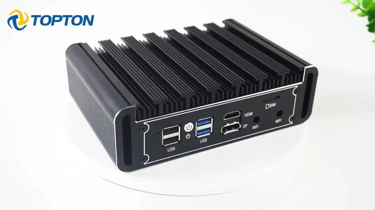 ミニPC Topton N100 (No wifi) Topton 12th Gen Fanless Mini PC Alder Lake N100 N95 Quad Core Dual