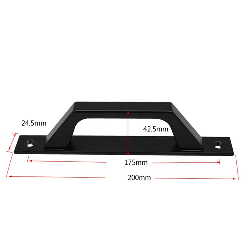 Description Picture 2 of item1PC Aluminum Alloy Sliding Door Handle Kitchen Cabinet Bedroom Drawer Door Window American Pulls Black White Long Handles