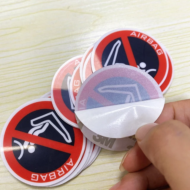 Adesivi Airbag Per Auto In Vinile - Impermeabili E Personalizzabili (Modello 41708D)