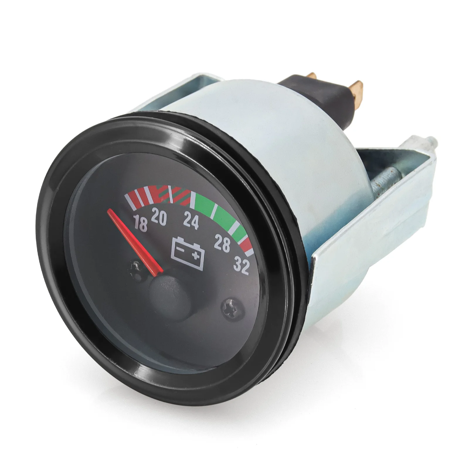 24V VDO Voltmeter 8-16V 18-32V für Dieselauto 10Bar Ölpresse Meter Öl-/Wassertemperaturanzeige mit gelber LED individuell – Detail 10