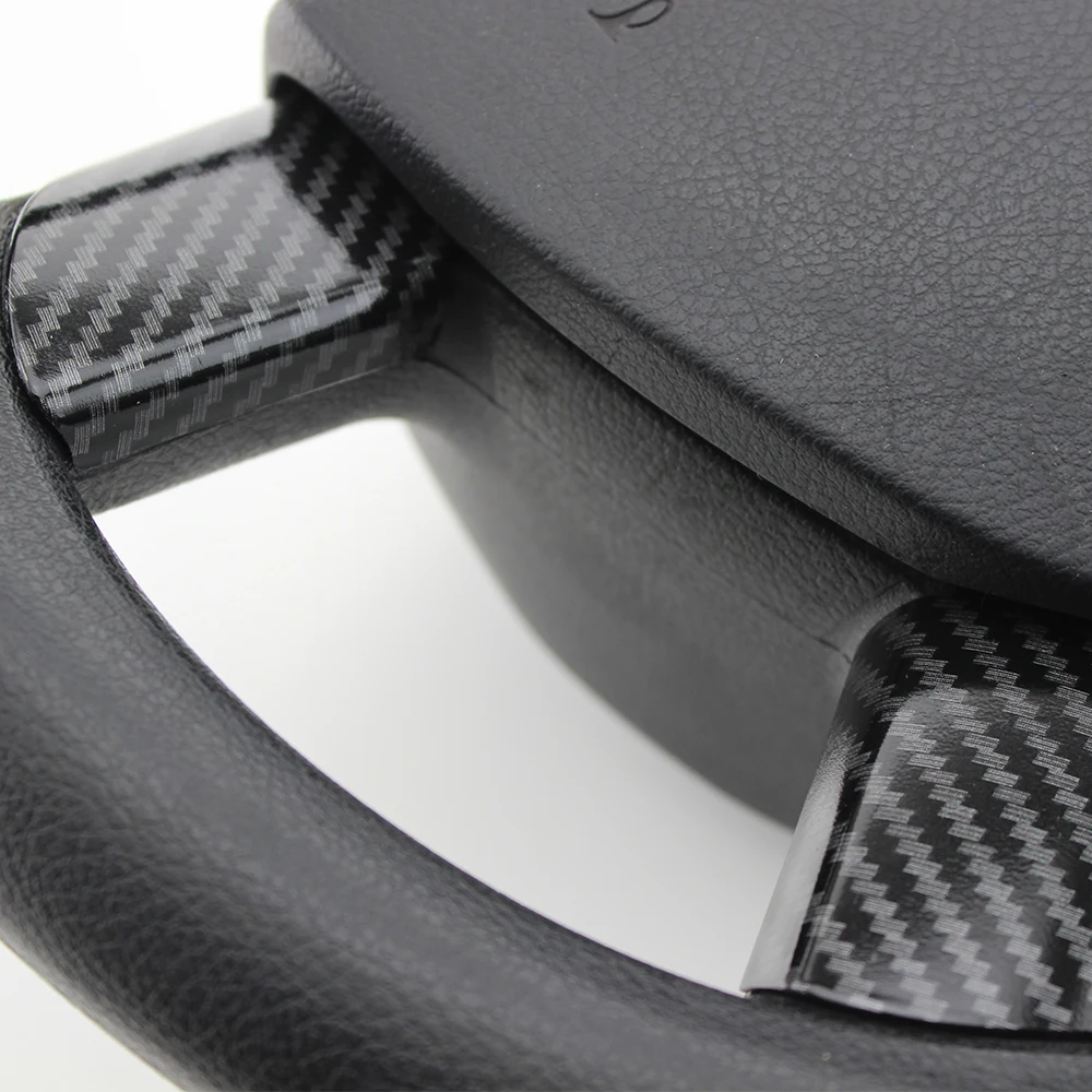 ABS Lenkrad Panel Abdeckung Trim Aufkleber für Ford Focus 2 MK2 2005-2011 Auto-Styling Innenleisten Auto Aufkleber – Detail 4