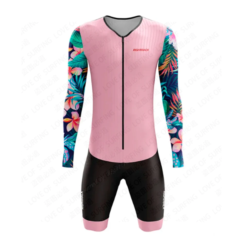 Sport Cycling Skinsuit Bicicleta Men Long Sleeved Jumpsuit Maillot Ciclismo Road Bicycle Quick Drying Equipment cycling suit