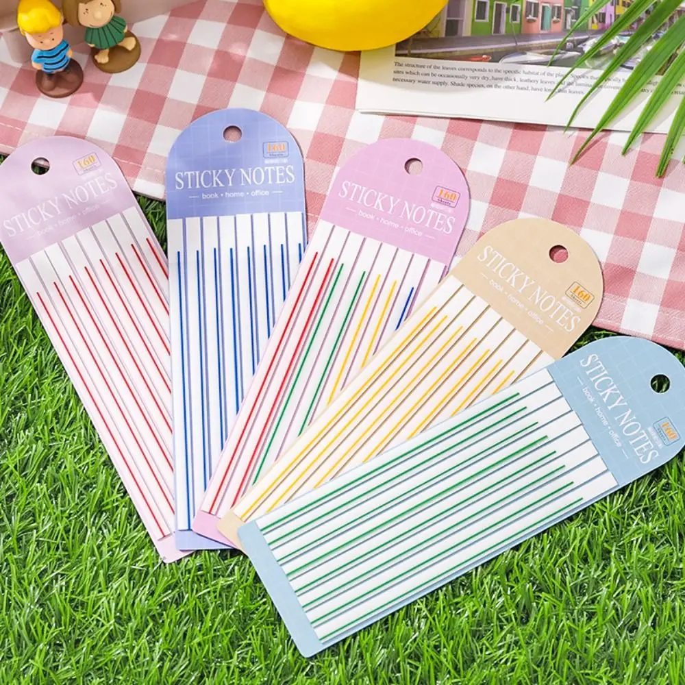 

Stationery Reading Label Student Long Sticky Notes Labels Writable Index Sticker Index Tabs Flags Sticky Notes with Line
