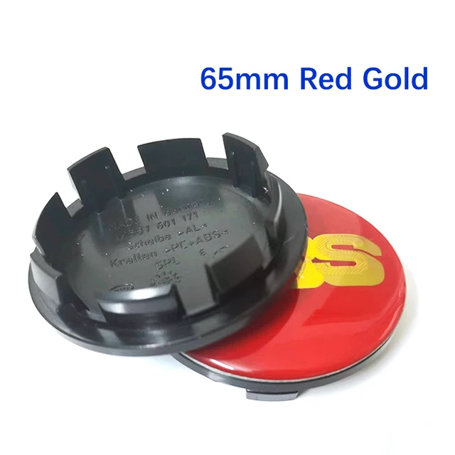 4 Pz/Set 65Mm Oro Rosso Per Bbs Logo Badge Emblem Auto Styling Wheel Center Hup Cap Car Retrofit Accessori Auto Decorativi