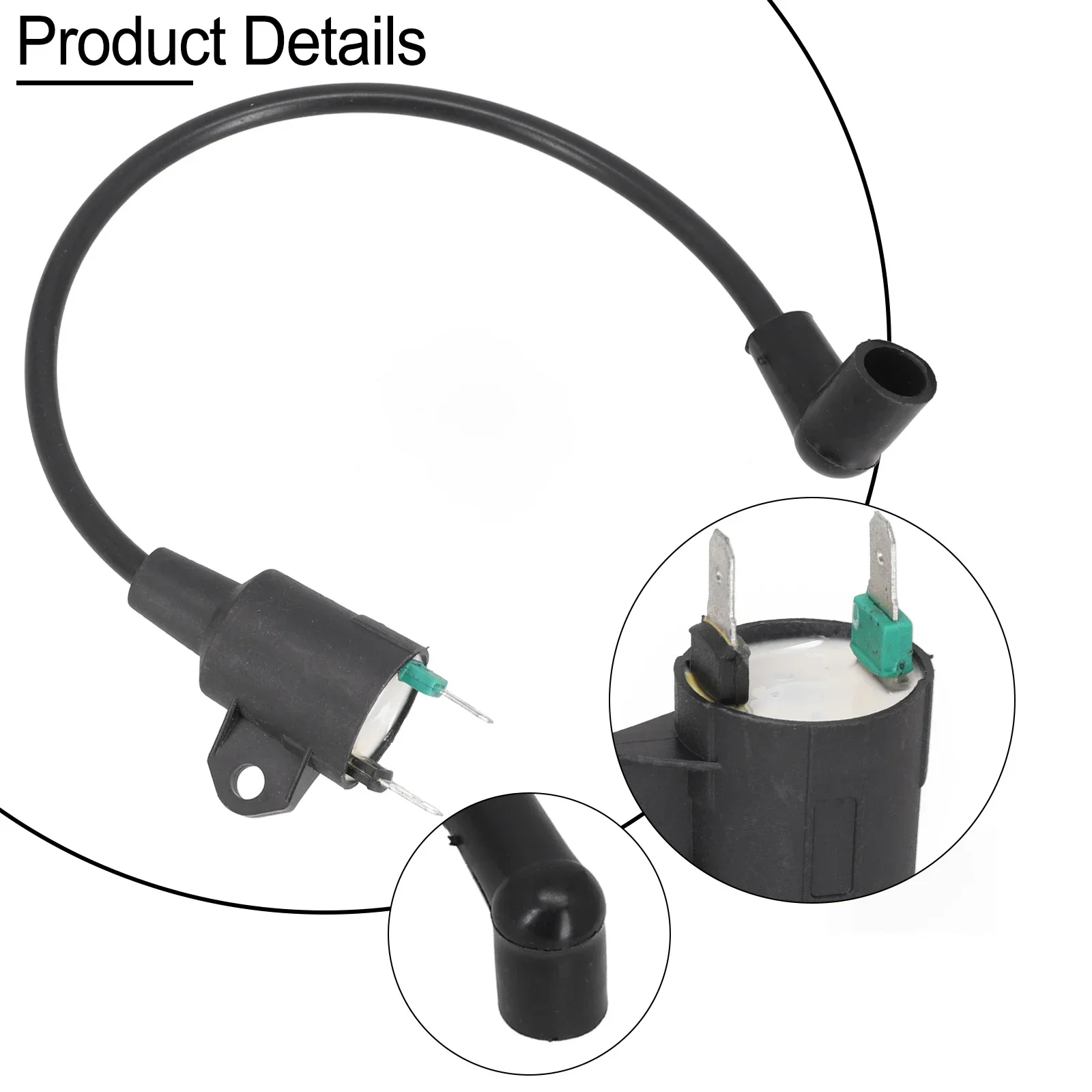 25cm Cable Ignition Coil Reliable Ignition Coil For ET950 \u0026 ET650 GAS  Generator Engines - Durable Replacement Part ET950 ET650 Generator Ignition  Coil Replacement, image size:1600x1600