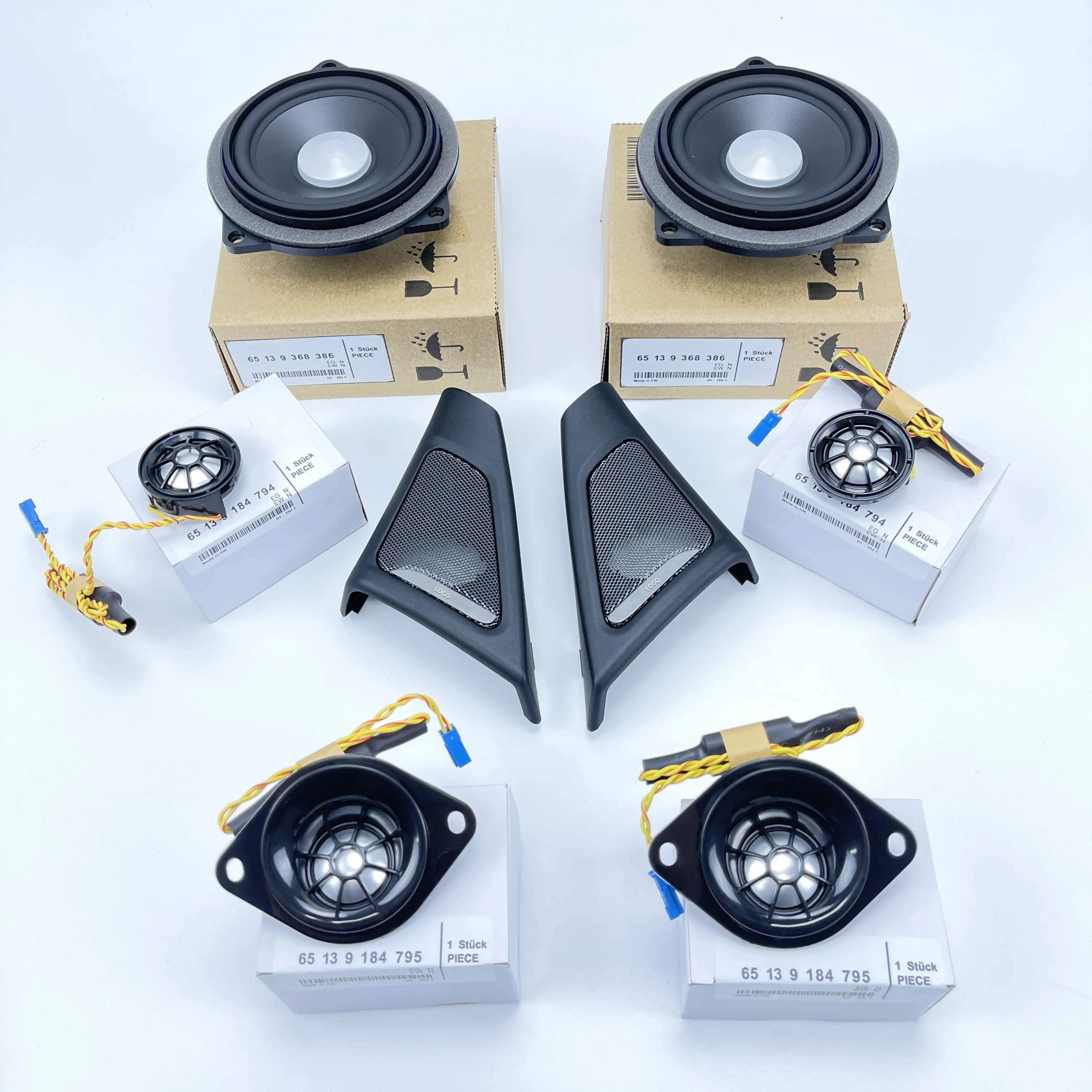 Audio Upgrade Kit For BMW F10 F11 5 Series Horn Midrange Speaker Tweeter Loudspeaker Cover Power Amplifier Refit Bass Subwoofer stereo speaker tweeter,audio speakers kit,midrange speakers,midrange horn