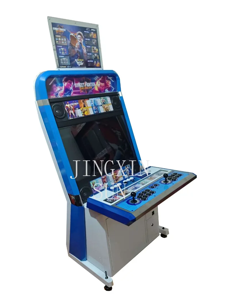 High-end arcade fighting machine 8-button metal cabinet coin-operated 8 ...