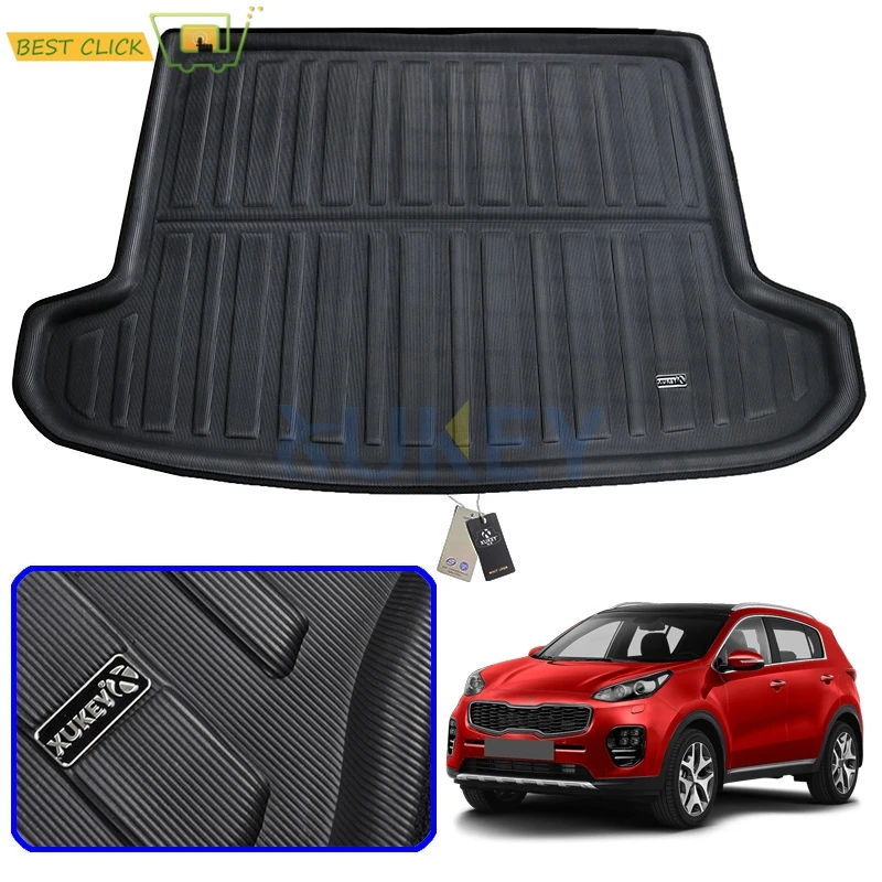 Kofferbakmat voor KIA picanto III – model vanaf 2017 – rubber mat voor
