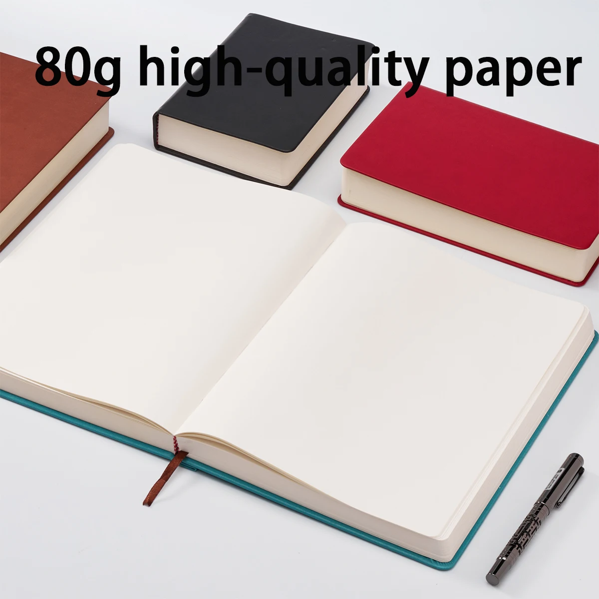 Elegant PU Leather Journal with Blank Pages and Soft Cover
