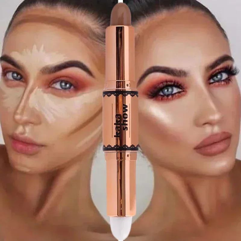 Doppia Evidenziazione E Ombreggiatura Stick New Hot Face Foundation Concealer Pen Correttore A Lunga Durata Contorno Correttori Stick Makeup