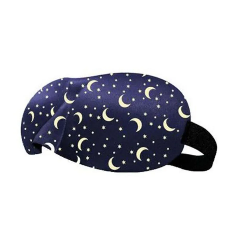 Hot shade 3D stereo sleep goggles comfortable breathable men and women sleep eye care cartoon small floral goggles