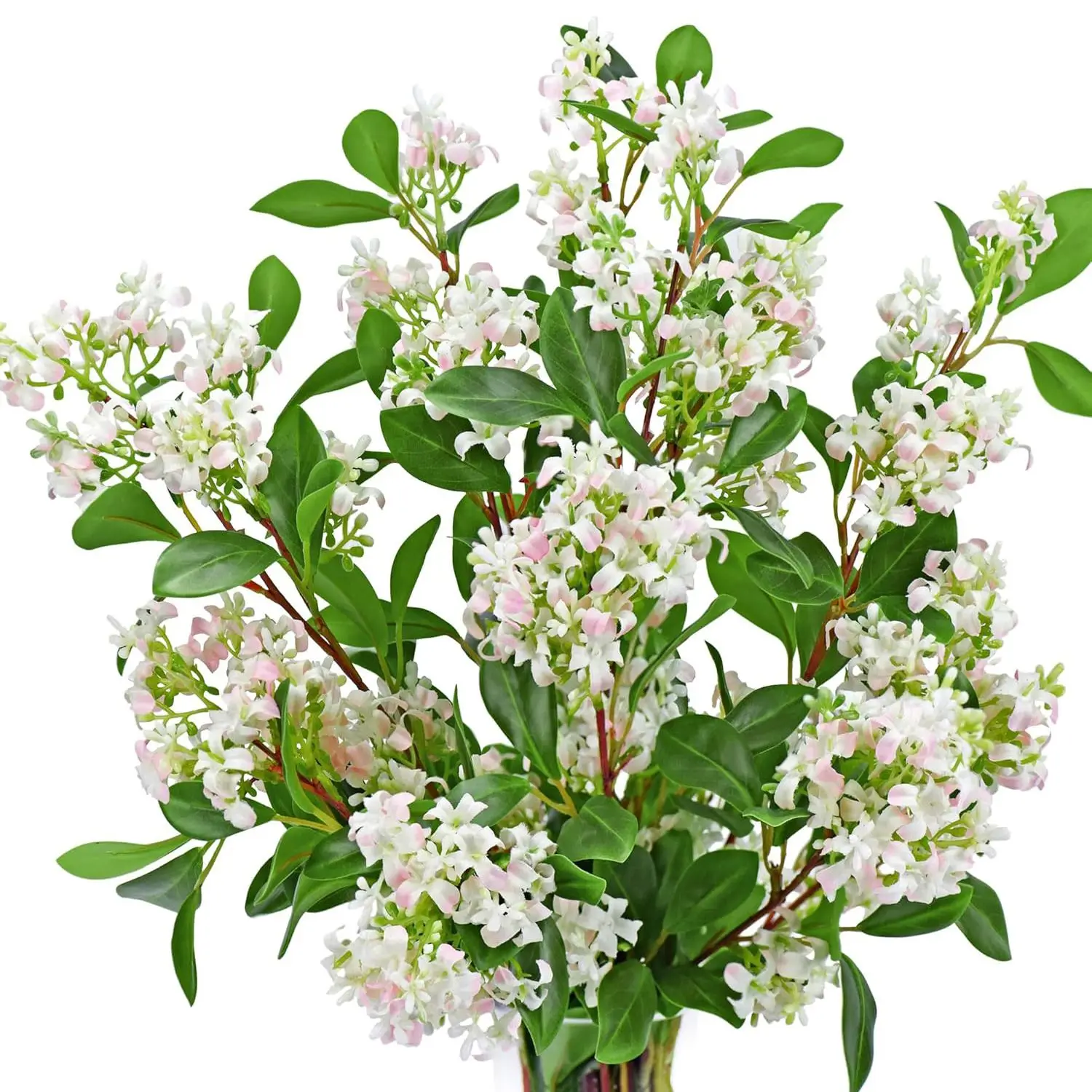 Elegant Silk Lilac Flowers Bridal Bouquet for Weddings and Home Décor