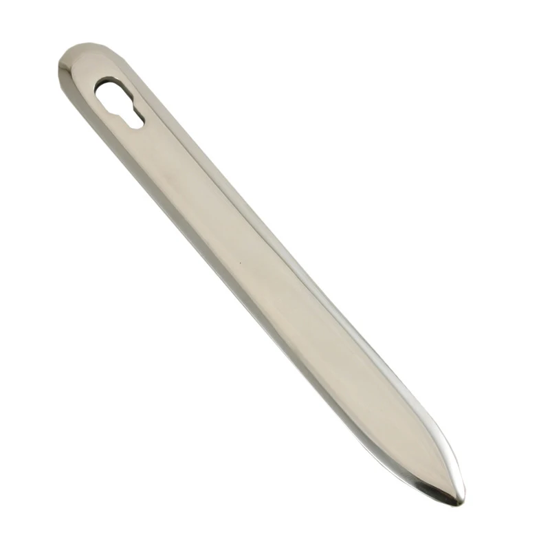 Leather Shaping Stainless Corner Drum up Stereotype Solid Burnishing Edge Pressure groove Leather Craft DIY Working Tool