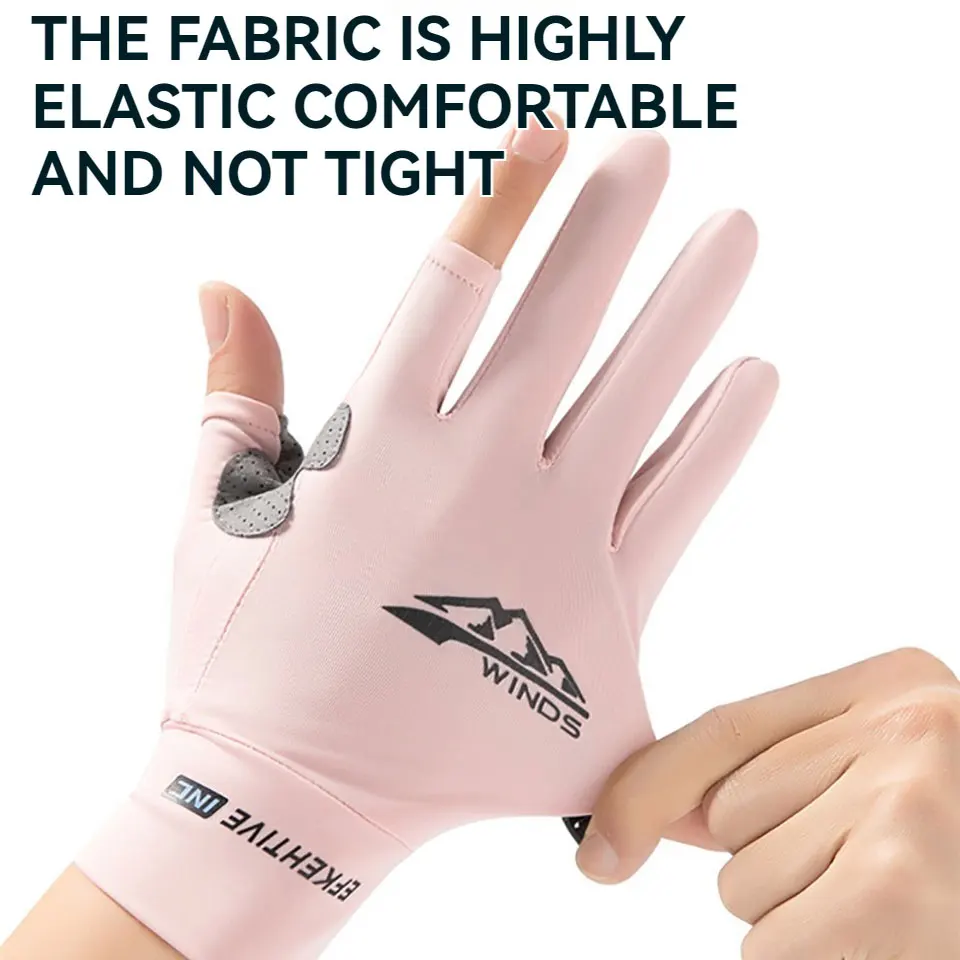 GTUBIKE Gloves Full /Half /Two Finger Multi-style For Outdoor Sports Cycling Fishing Breathable Electric Sun Protection Unisex 4