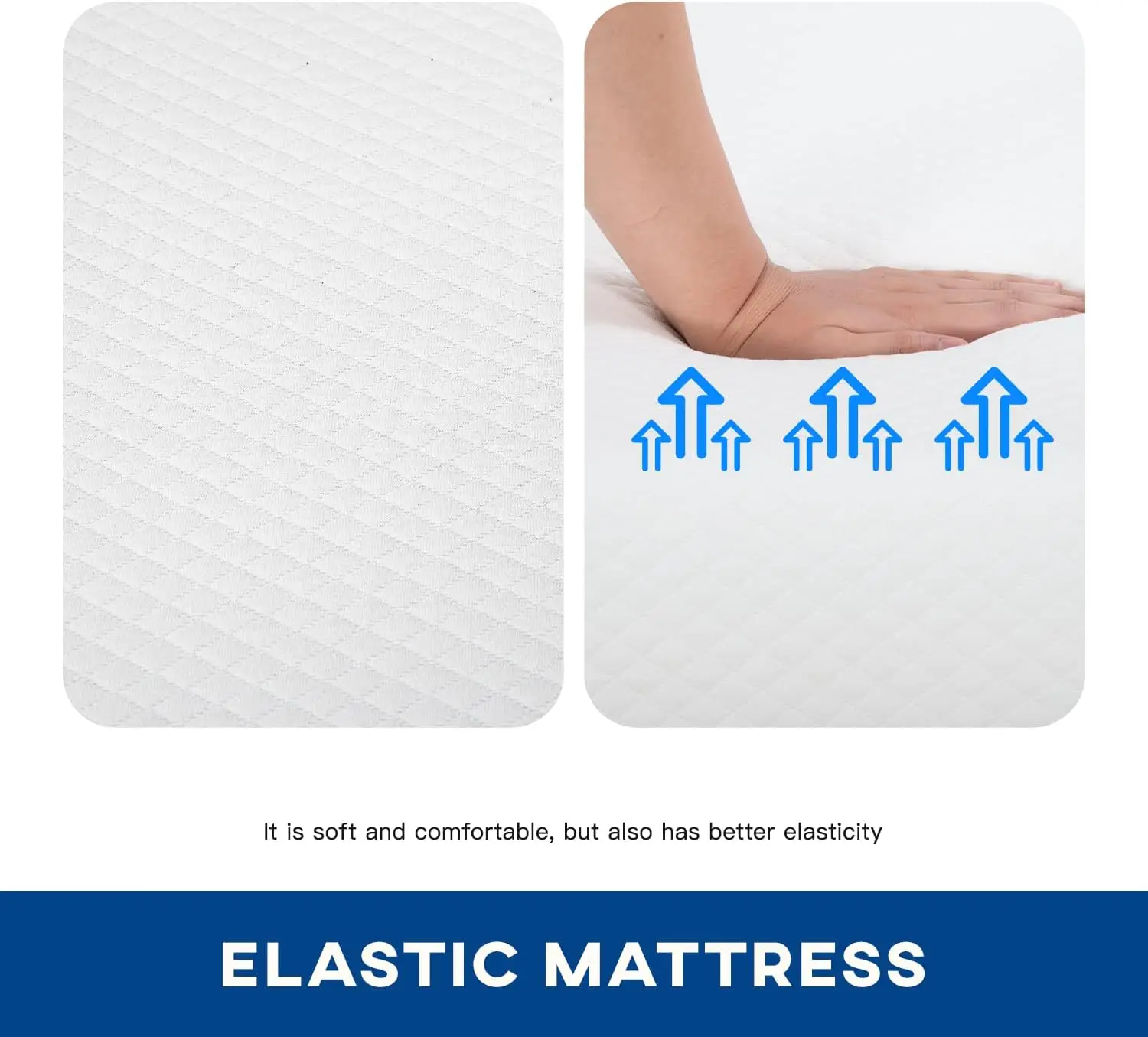 Full Mattress 6 inch Gel Memory Foam Mattress for Cool Sleep & Pressure Relief, Medium Firm Mattresses -US Certified