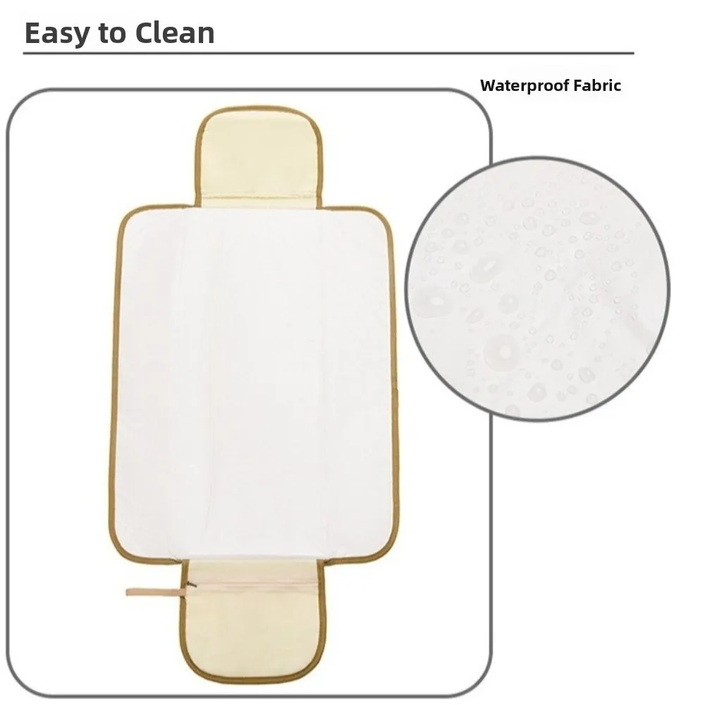 Foldable Diaper Changing Pad Bear Detachable Baby Infant Diaper Urine Mat Comfortable Waterproof Bedding Changing Cover Pad