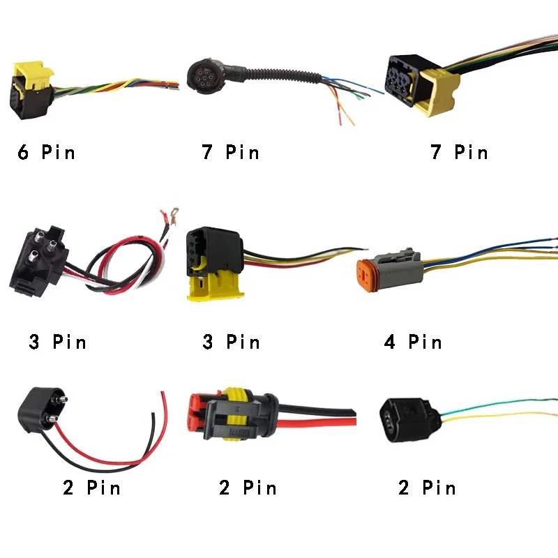 Juego De 8 Conectores (terminales) Para Cableado De HUMVEE Militar 6.2L Y 6.5L 24V - Reparación De Arnés