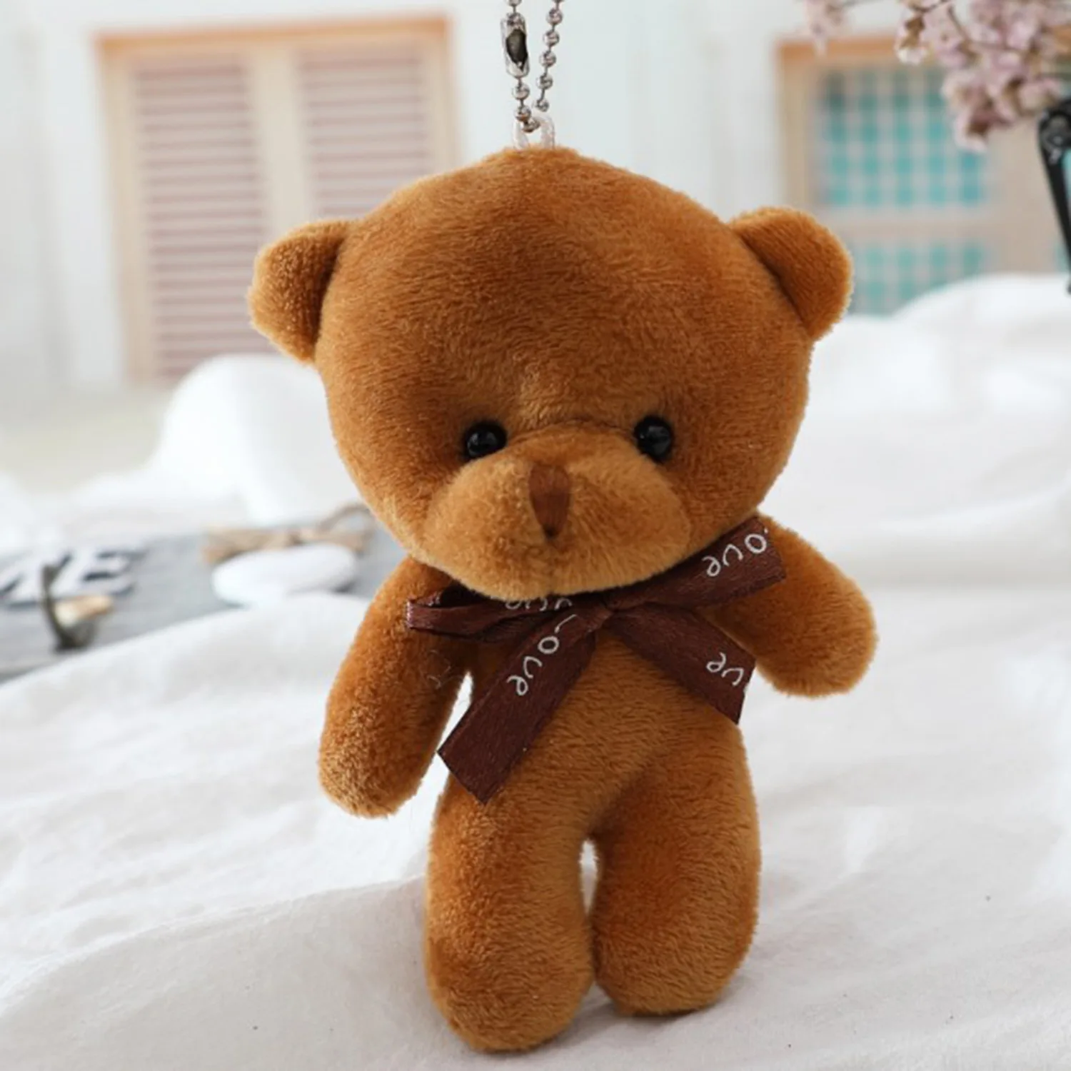 3 Porte-clés Ours En Peluche Mignons - Pendentif Animal Pour Sac à Dos, Décoration Cadeau