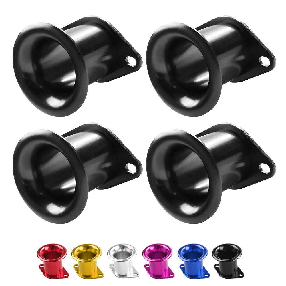4Pcs Aluminum Air Horn For AE86 Toyota Corolla GTS Velocity Stack 20V