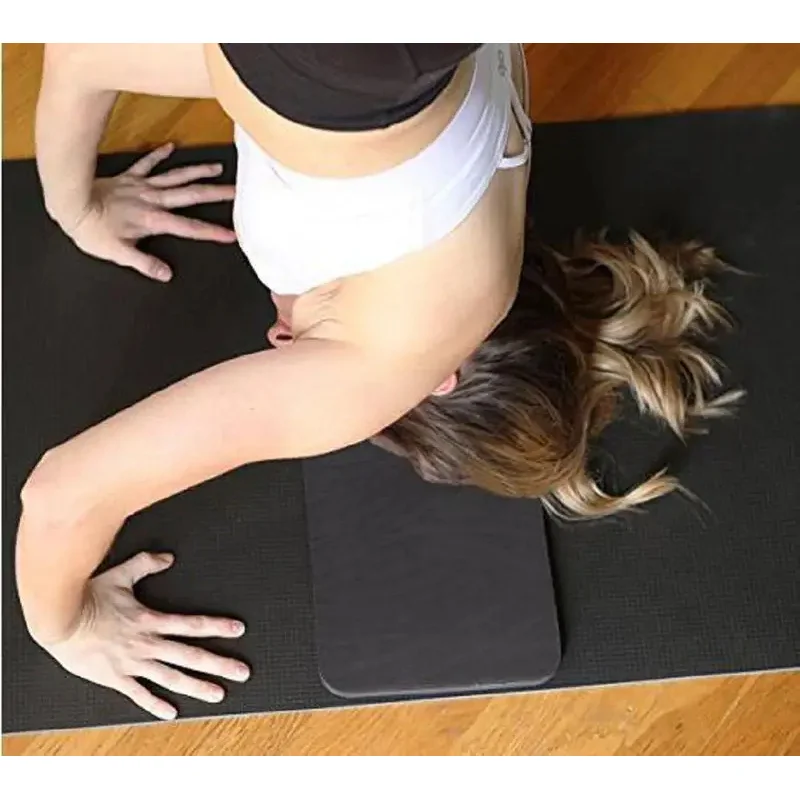 High-Density 15mm Yoga Mat for Home Fitness & Pilates - Portable Indoor/Outdoor Exercise Accessory