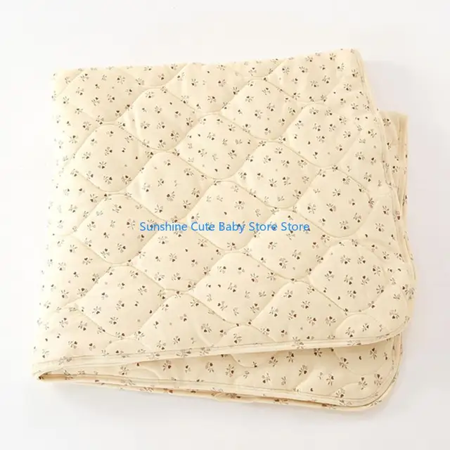 C5AF Baby Blanket Warm Swaddling Wrap Winter Autumn Printed Quilt Nap Blanket Bedding 1