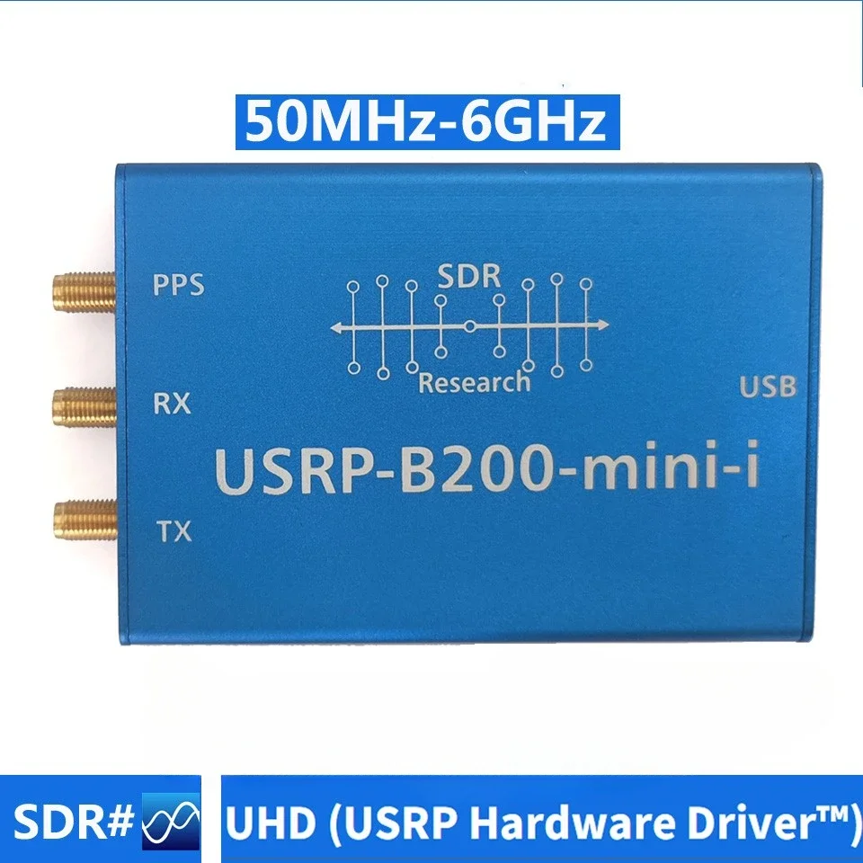 

New B200-mini-i 70MHz- 6GHz Software Radio SDR RF Development Board Compatible with USRP Ettus B200Mini/B210 Support UHD