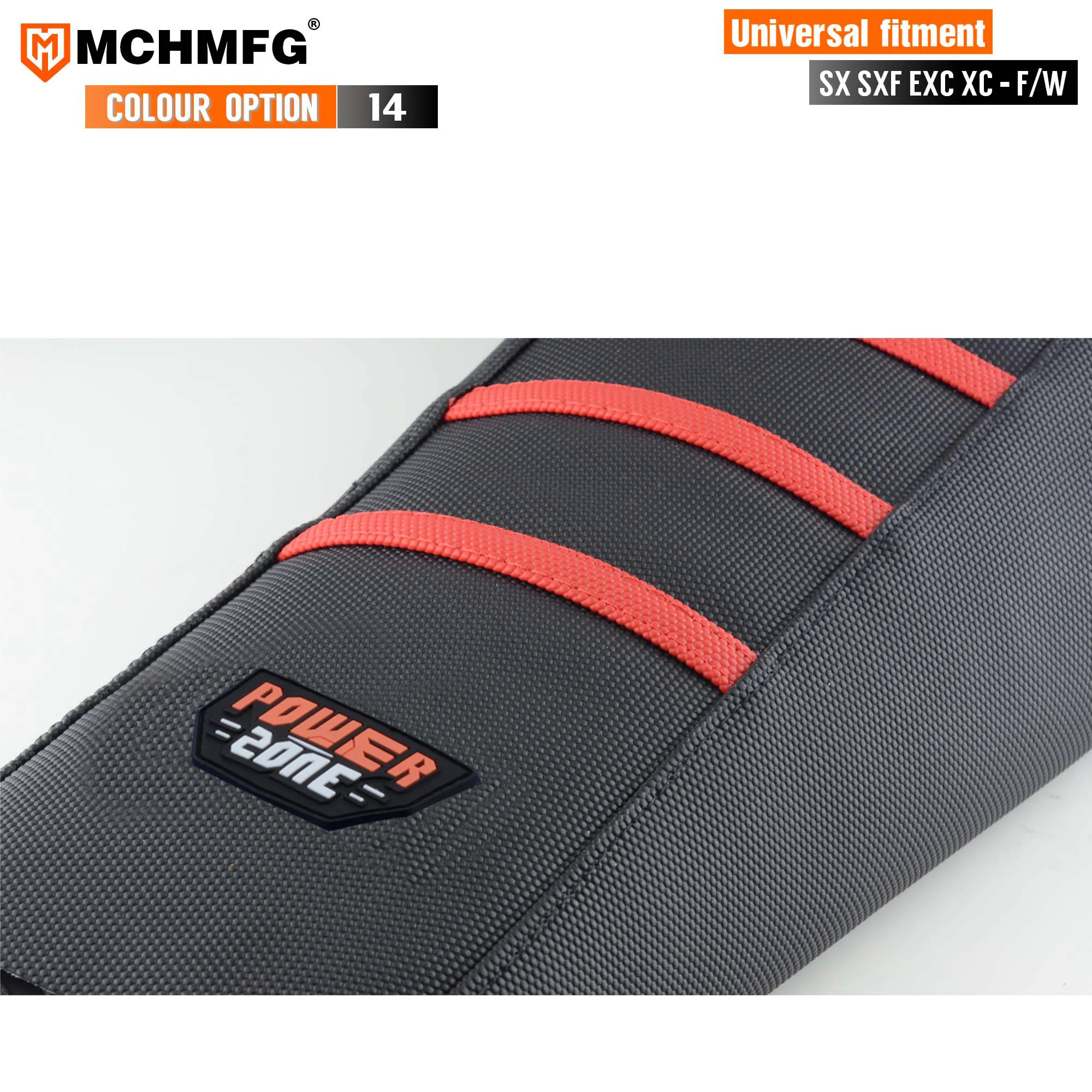 Waterproof Antislip Motorcycle Seat Cover Cushions Set