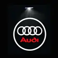 Audi with circle