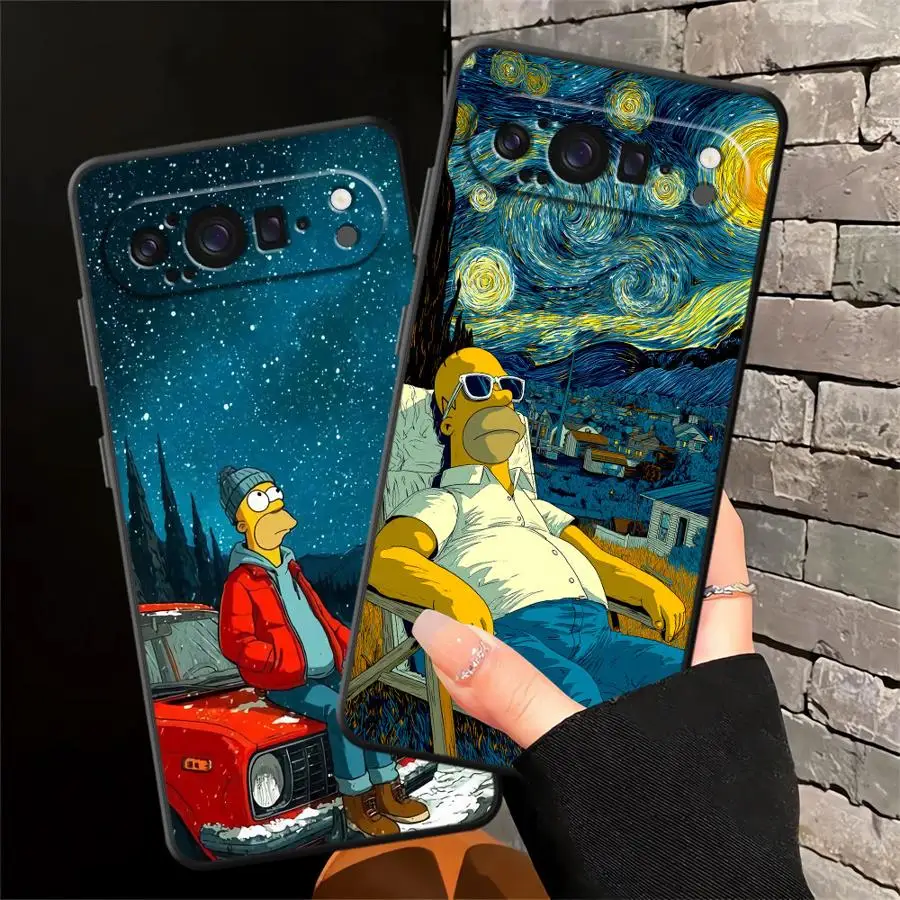 Cartoon Simpsons Phone Cover Case