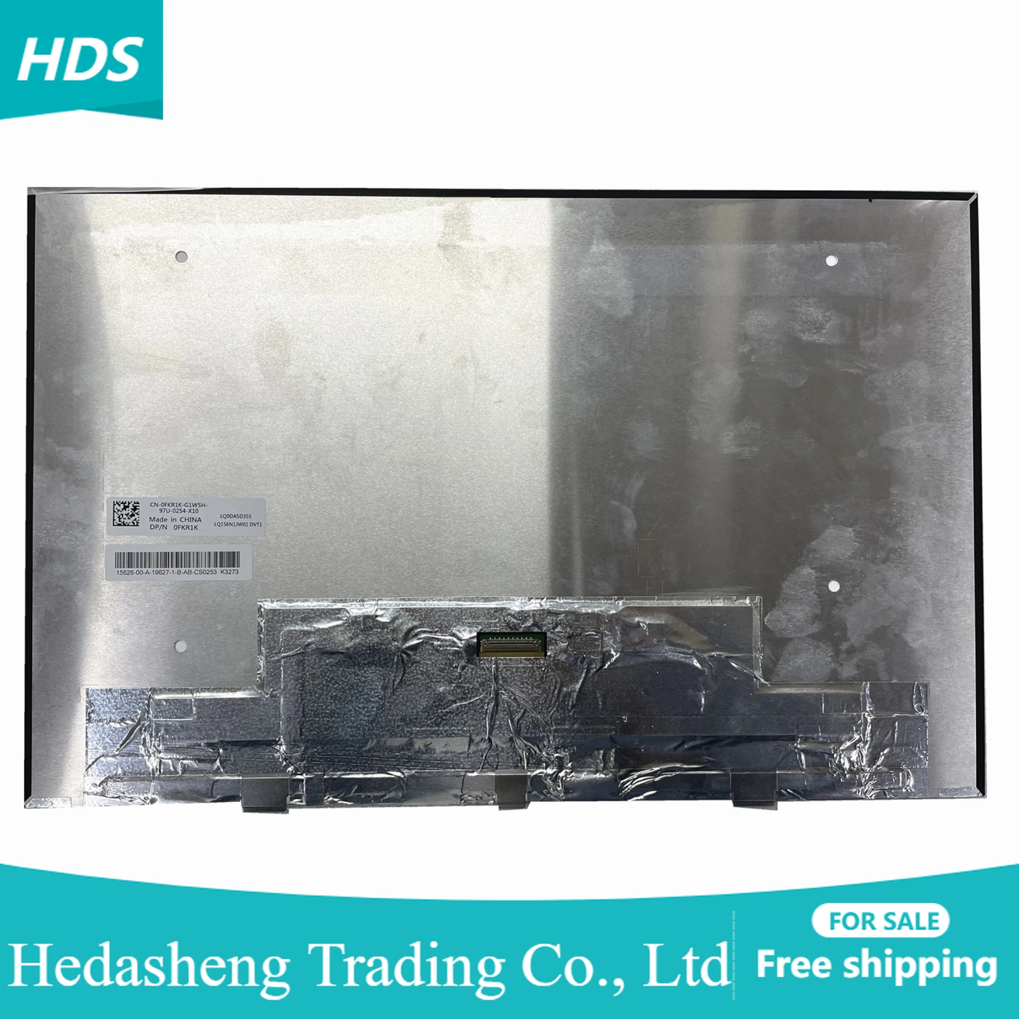 

LQ156N1JW01 DVT1 LQ0DASD355 15,6 дюймов для панели дисплея DELL DP/N: 0FKR1K с безсенсорным ЖК-экраном для ноутбука XPS 15 9500