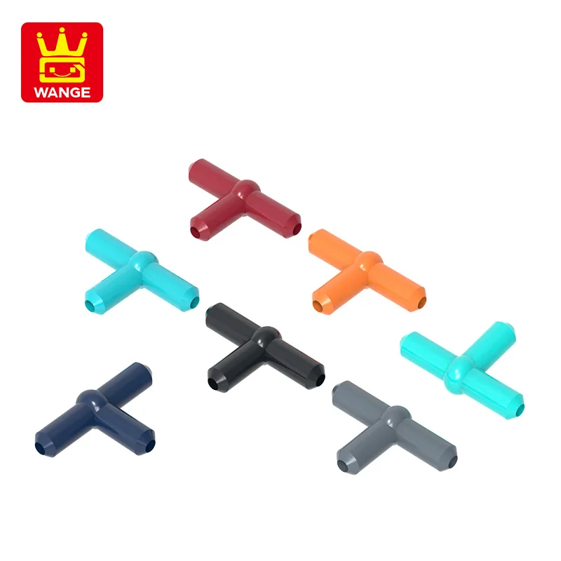

20 Pcs/lot Tee T-Connection Building Block Moc Color Accessories Compatible with 4697 Brick DIY Children's Toy Assembly Gift